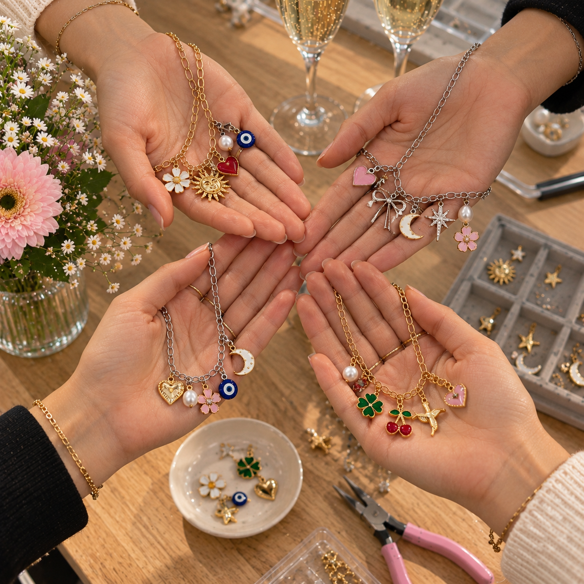 We Host Your Event — Private Charm Necklace Workshop