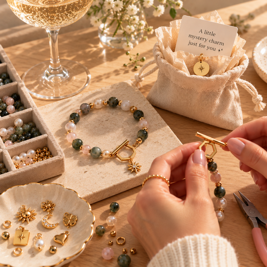 JAN 12: The Mistery Charm   - Jewelry Workshop